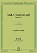 Ah, Love, but a Day!, Op.44 No.2, in e flat minor